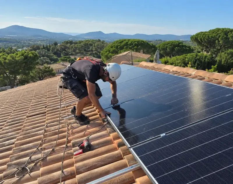 Installateur panneaux solaires Valros — pose photovoltaïque sur toiture