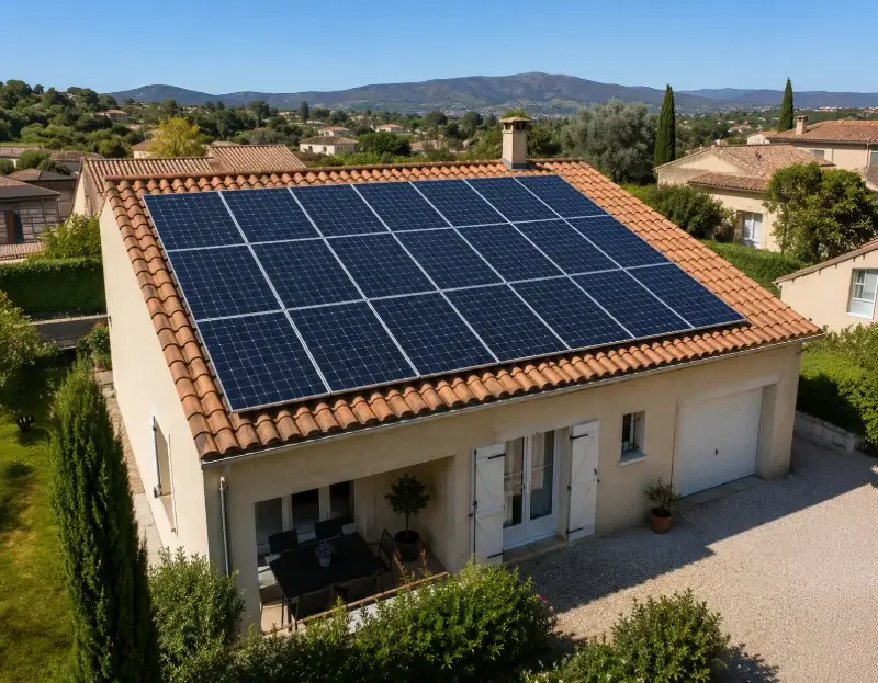 Prime à l'autoconsommation panneaux solaires Valros — aide financière de l'État